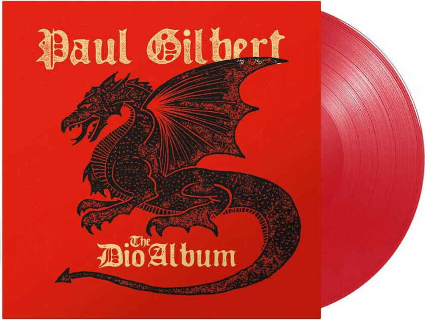 Paul Gilbert Dio Album Red LP/Vinyl