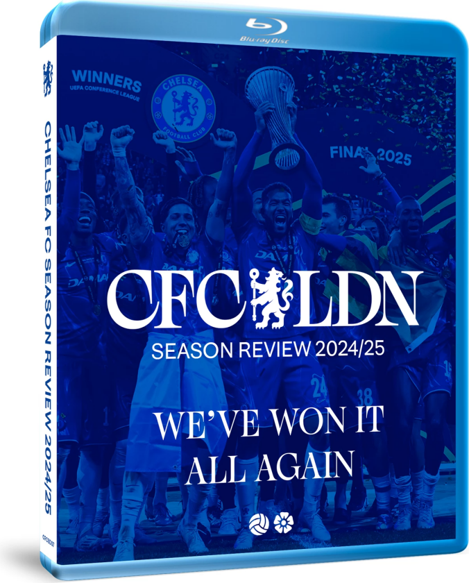 Chelsea FC Season Review 2024 to 2025 Bluray