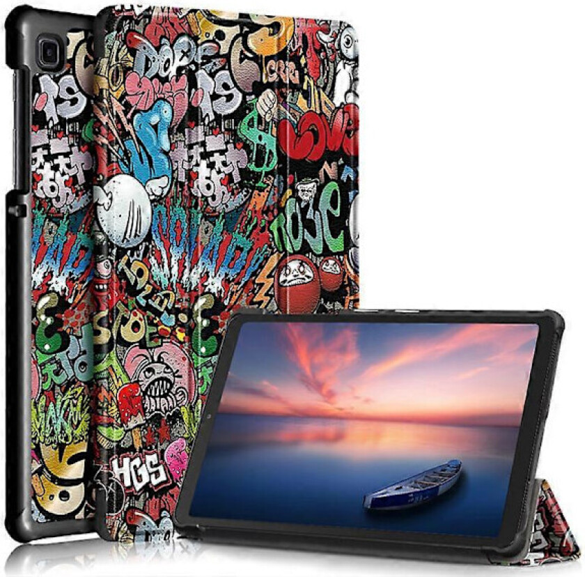 Etui for Samsung Galaxy Tab A7 lite 8.7\" Slim Beskyttelsesdeksel med Stativ og Auto Sleep/Wake A7 Nettbrett Magnetisk Foliodeksel