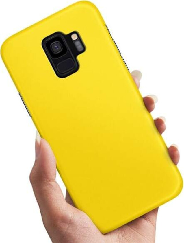 Samsung Galaxy S9 - Deksel/Mobildeksel Gul