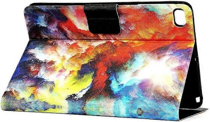 Farge Samsung A8 Deksel for Samsung A8 2022/2021 SM-X200/X205/X207 Stativ Folio Deksel Beskyttende Skall med Auto Sleep/Wake Funksjon Samsung Tab A8 Nettbrett