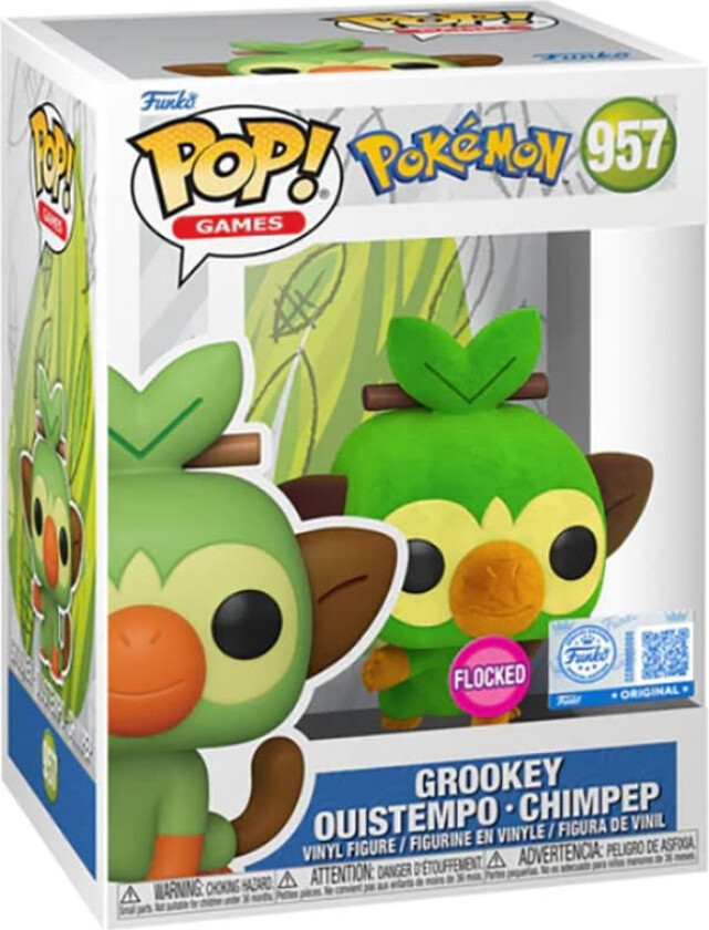 POP Pokémon actionfigur (Grookey)
