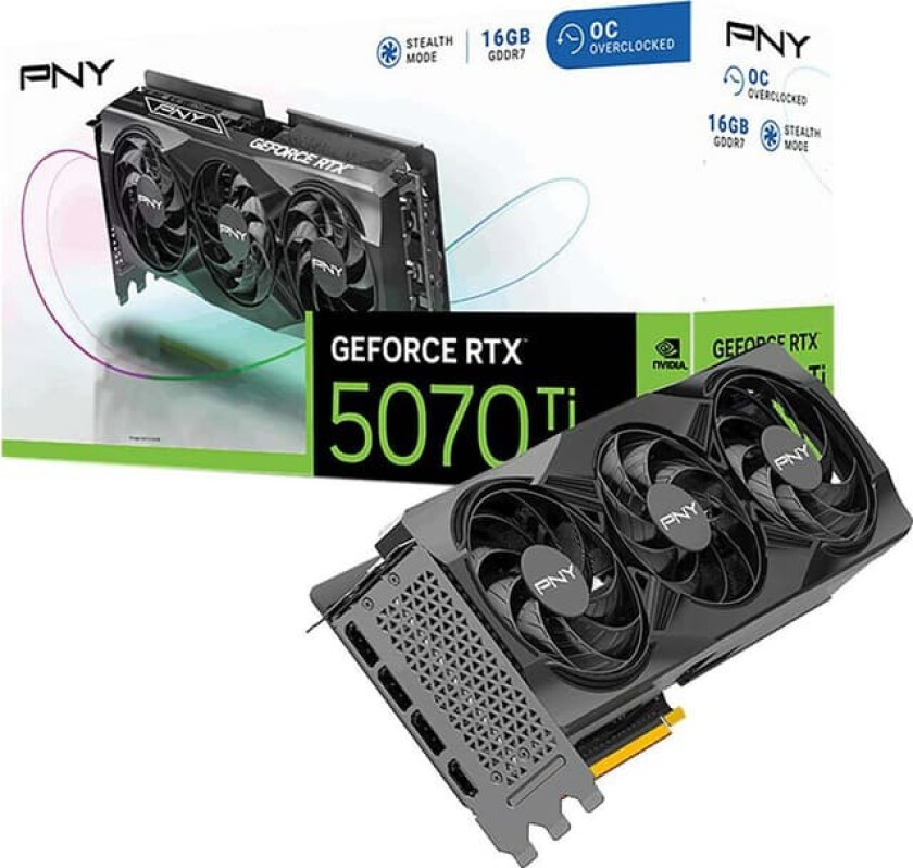 GeForce RTX 5070 Ti 16GB OC 3X grafikkort