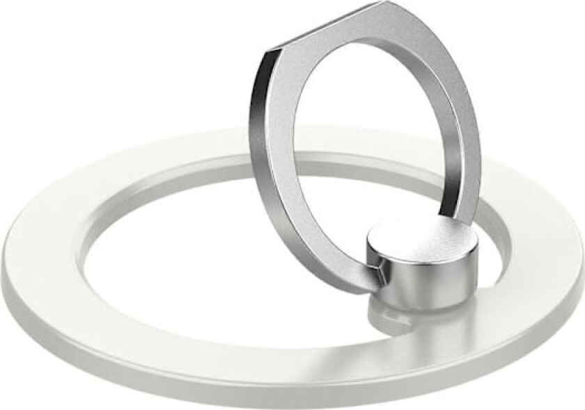 1 stk. Magnetisk telefonringholder for iPhone 16 15 14 13 12 Magsafe-deksel - Magnetisk telefongrep - Justerbart telefonfingerringgrep - Fjern for trådløs