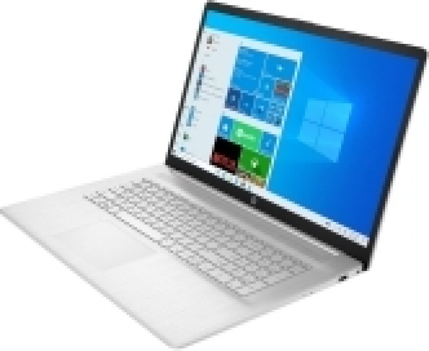 Laptop 17-cn0034ng - Intel Core i3 - 1125G4 / inntil 3.7 GHz - Win 10 Home 64-bit - UHD Graphics - 8 GB RAM - 512 GB SSD NVMe - 17.3 1920 x 1080 (Full HD) - Wi-Fi 5 - naturlig sølv - kbd: Tysk