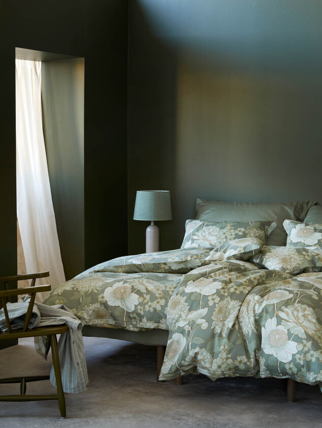 Isabell sengesett dempet grønn