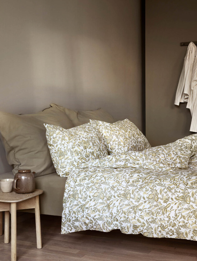 Barbro sengesett olivengrønn