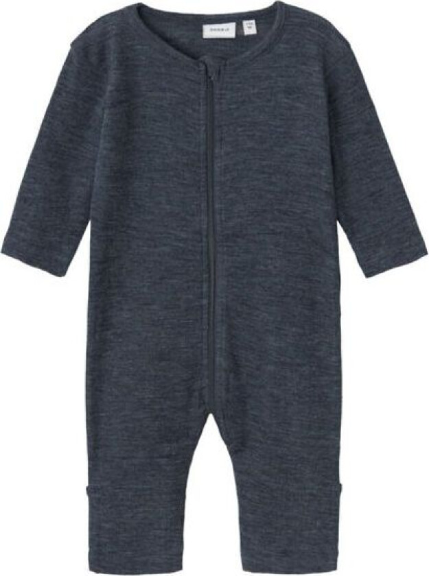 Bilde av Name It - Heldress i Ull og Silke Rib Wossa Ombre Blue