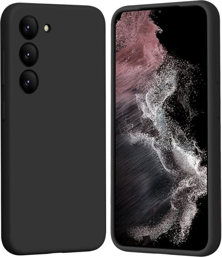Samsung S23 matt svart deksel