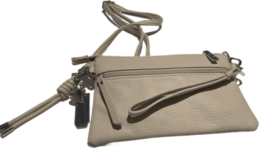Clutch Veske, Beige