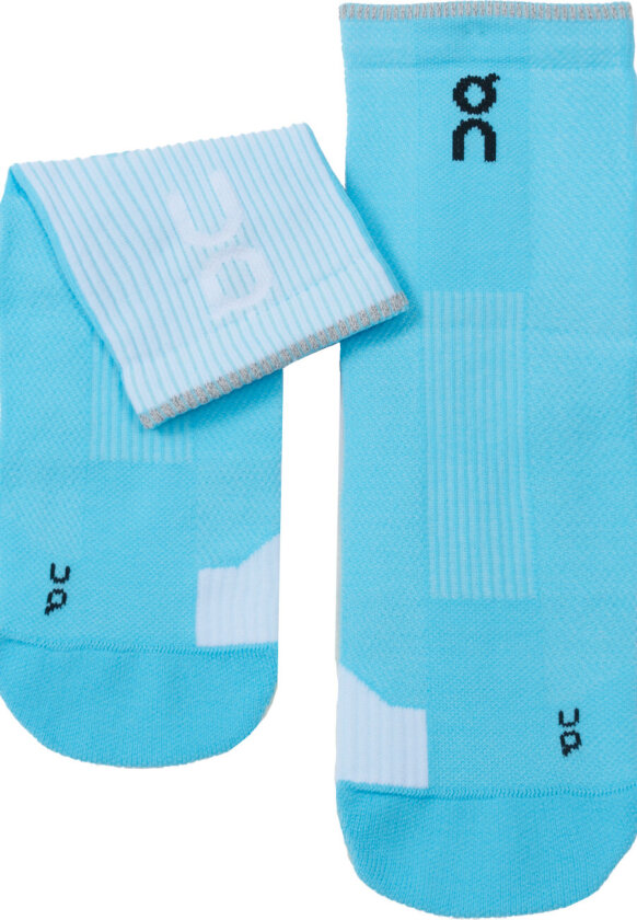Unisex Performance Run Sock Mid Horizon/White