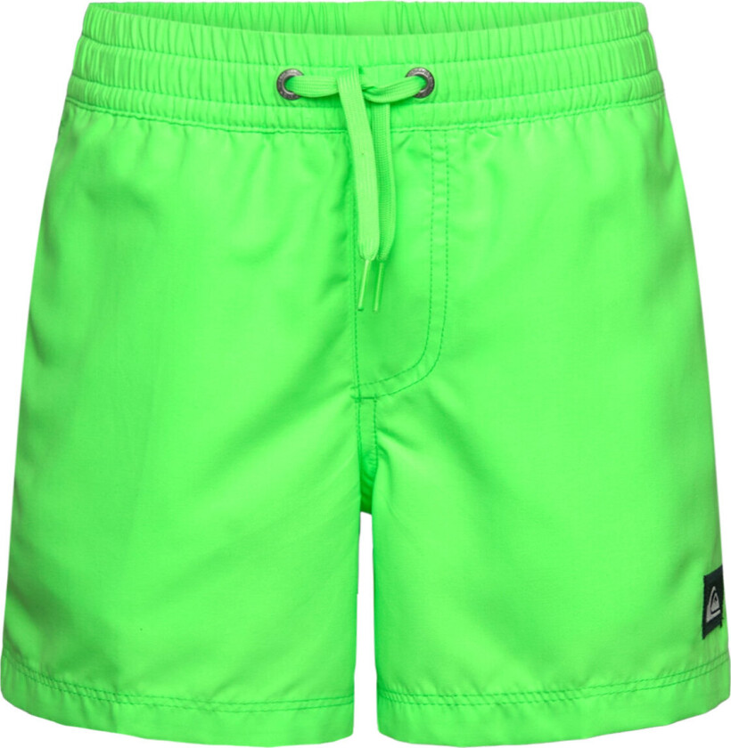 Everyday Solid Volley Yth 14 Badeshorts Green Quiksilver