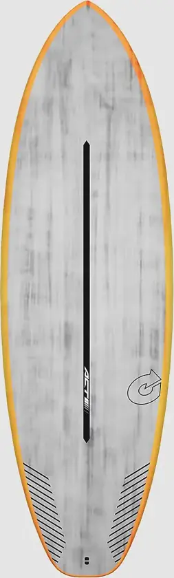 Act Prepreg Pg-R Orangerail 6'2 Surfebrett grå