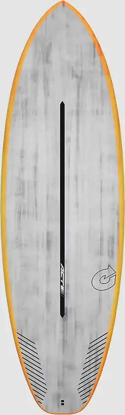 Act Prepreg Pg-R Orangerail 5'10 Surfebrett grå