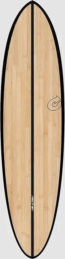 Act Prepreg Chopper Bamboo 7'6 Surfebrett brun