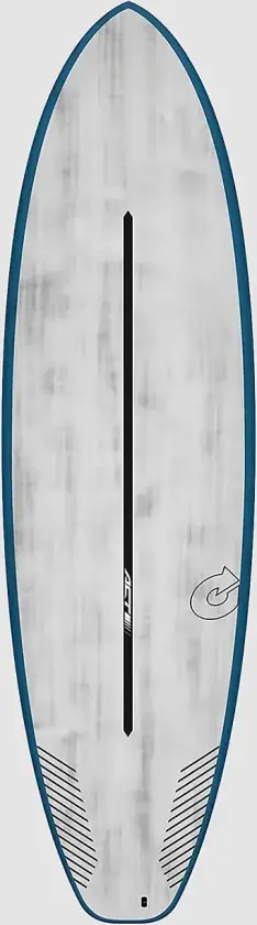 Act Prepreg Bigboy23 Bluerail 7'6 Surfebrett grå