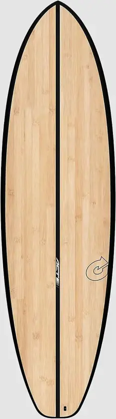Act Prepreg Bigboy23 Bamboo 7'2 Surfebrett brun