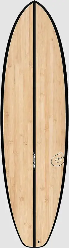 Act Prepreg Bigboy23 Bamboo 6'6 Surfebrett brun