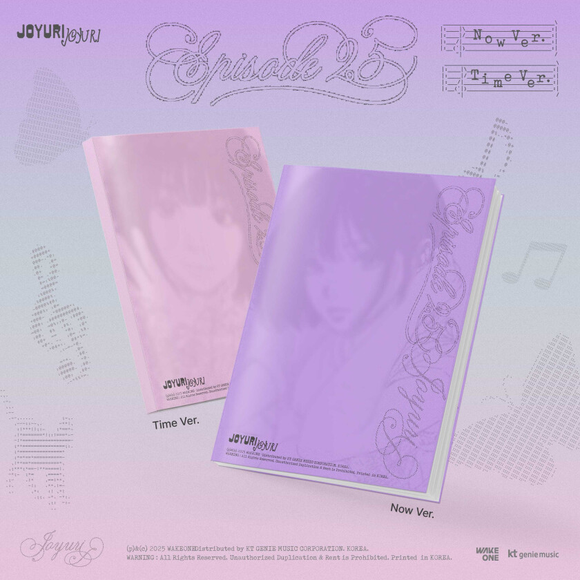 Joyuri Episode 25 Random Cover incl. 68pg Photobook, 2 Photocards, Keyring, Polaroid Card, 10pg Lyric Postcard + Poster CD