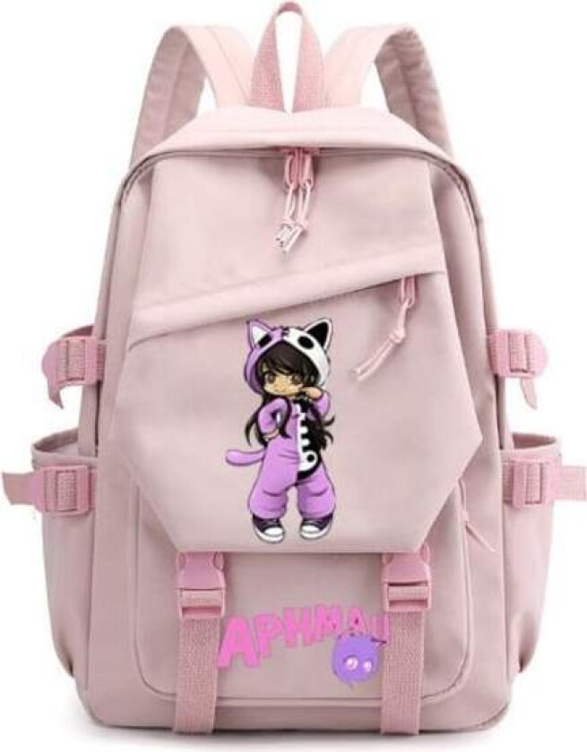 Aphmau ryggsekk barn ryggsekker ryggsekk 1st rosa