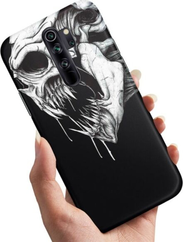 Xiaomi Redmi Note 8 Pro - Deksel/Mobildeksel Dødningehode Monster
