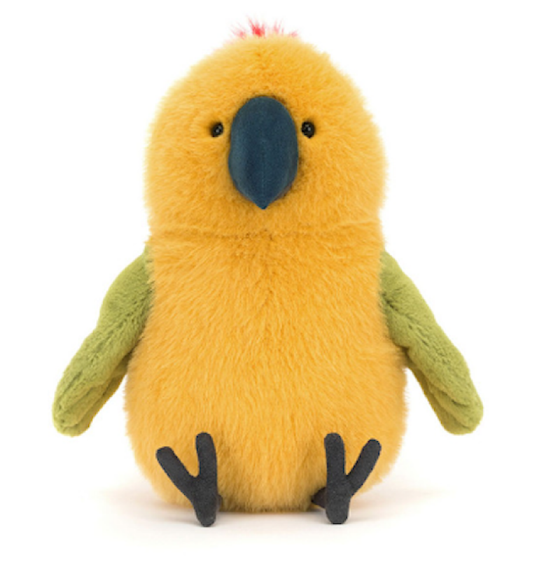 Budgeby Parrot Jellycat