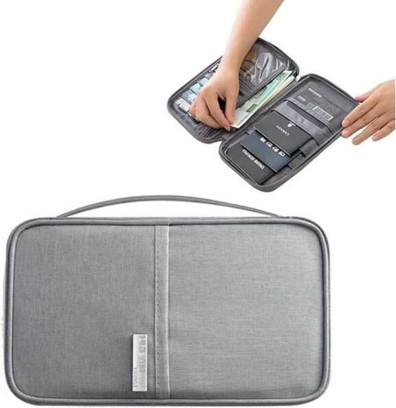 Reiseveske Vanntett Passveske Familie Passveske Deksel