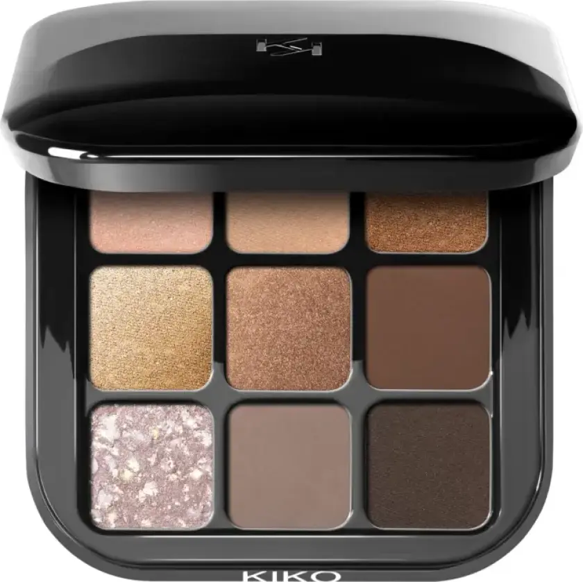 Glamour Multi Finish Eye Shadow Palette 01 Earth Tones