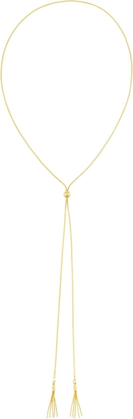 Fine Adjustable Tassle Necklace