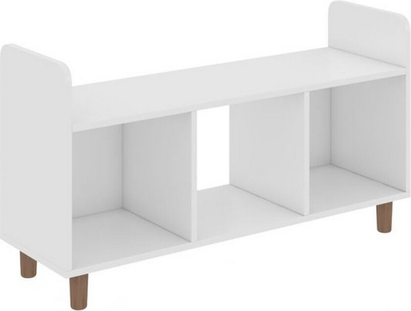 Sakarya TV-benk 115,2 cm - Hvit