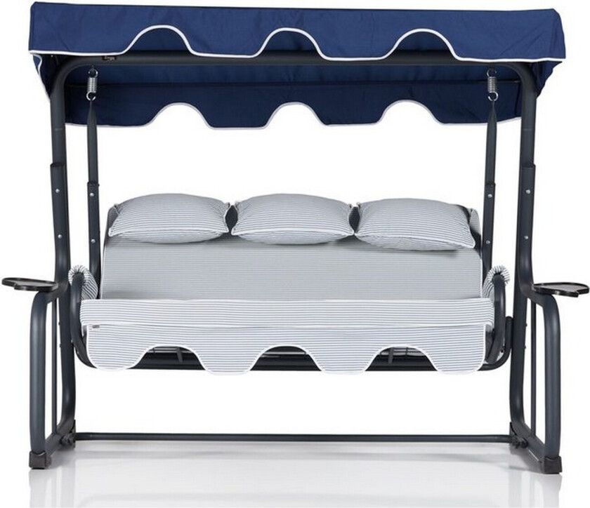 Jaudling Utendørs Hengende Sofa 3 Seter - Multifarget