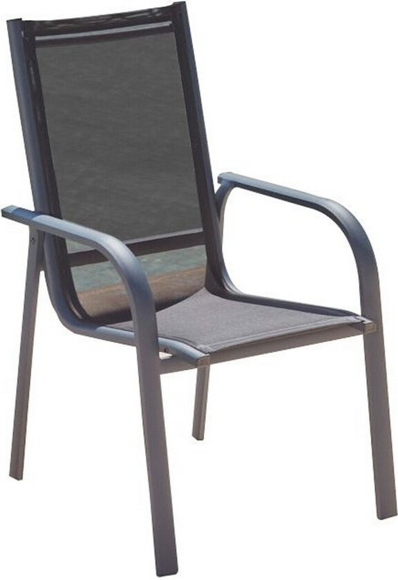 Gladfield utendørs lenestol - Antrasitt
