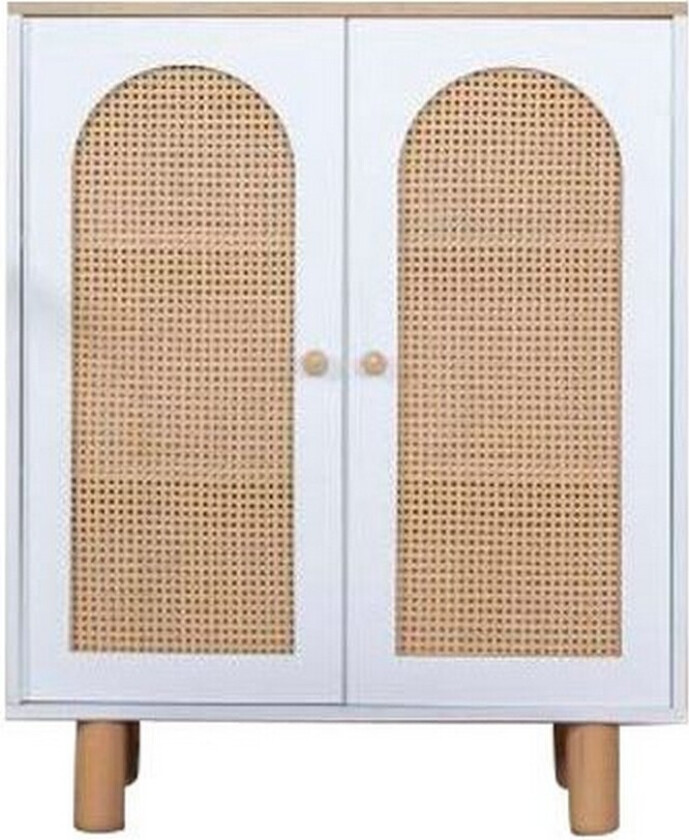 Bohemian skjenk 90x41 cm - Natur/Hvit