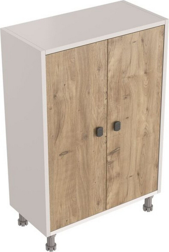 Sourav Kommode 59 cm - Brun/Hvit