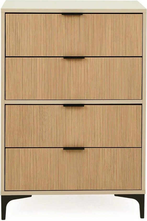 Ranko Kommode 70 cm - Sand/Mellomfarget tre