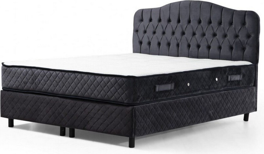 Subash komplett sengpakke - Antrasitt