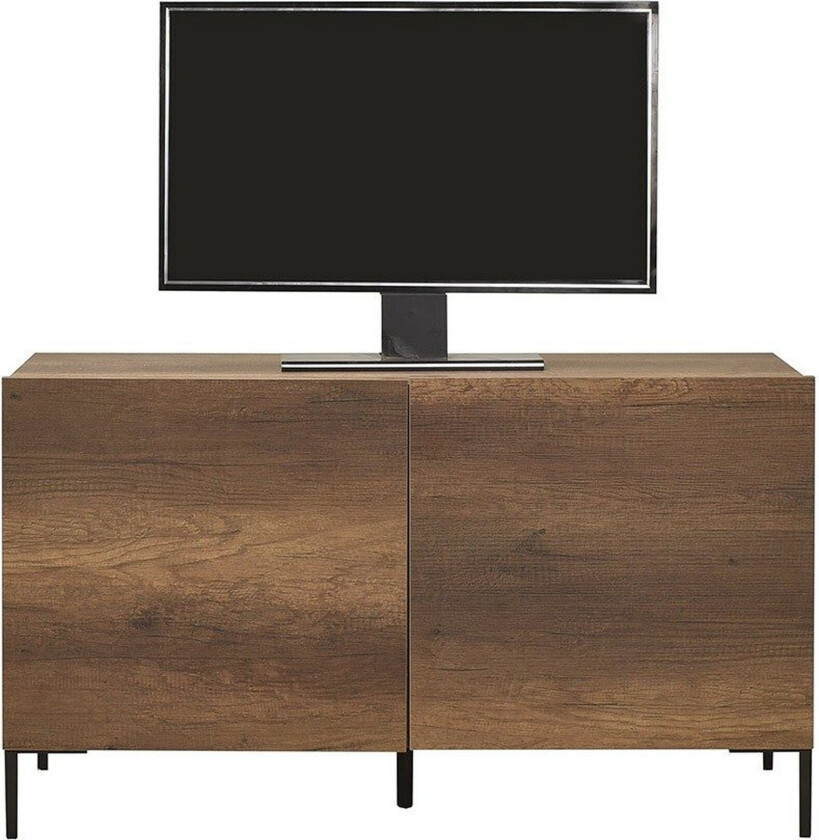 Galnor TV-benk 120 cm - Mellomfarget tre