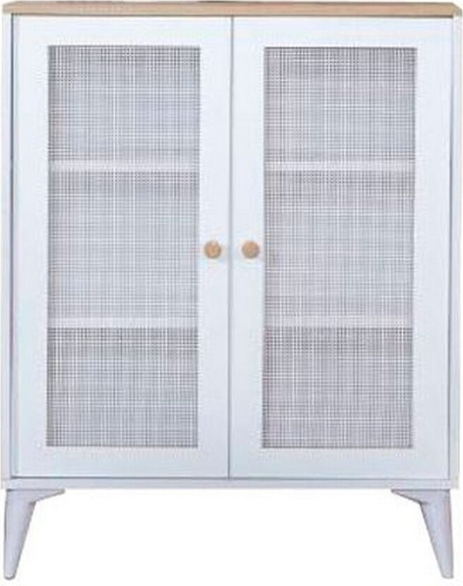 Mjudi Skjenk 90x41 cm - Natur/Hvit