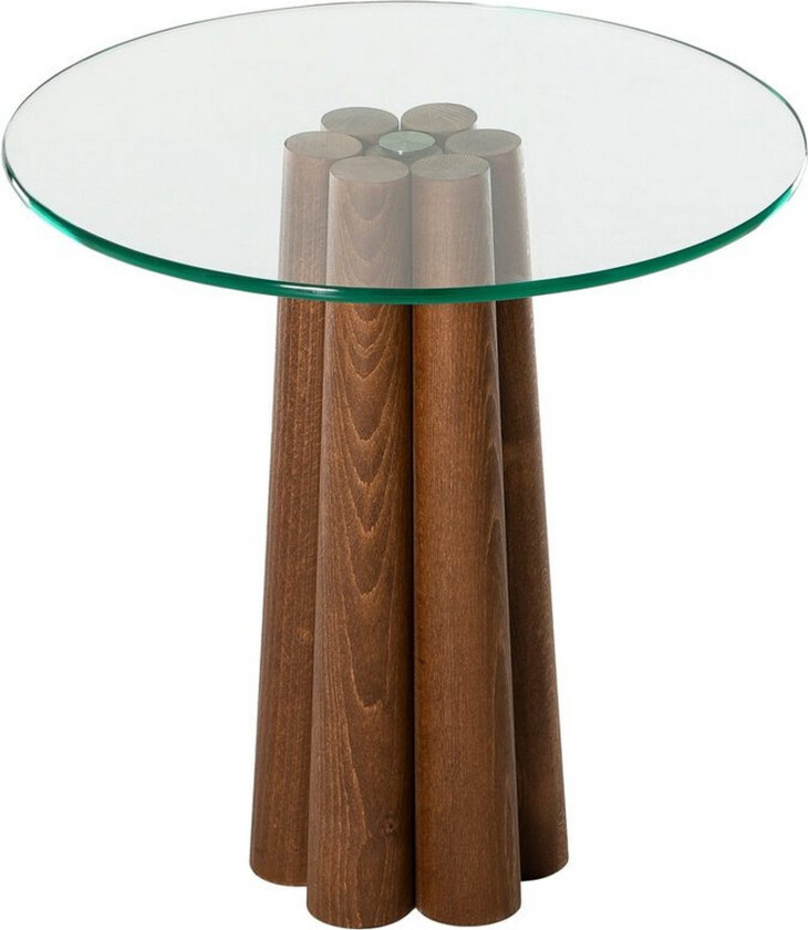 Novera Sofabord 50 cm - Offwhite/Mørkfarget tre