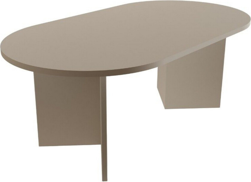 Glenure Sofabord 110 cm - Beige