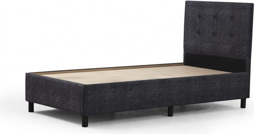 Pilode Sengeramme 140x200 cm - Antrasitt