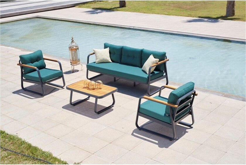 Bilde av Rio Sofasett Utendørs 5 Seter Flerfarget - Multifarget