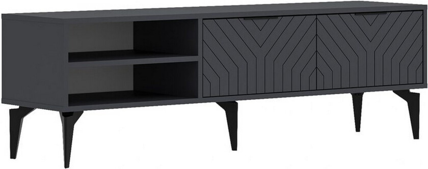 Lyven TV-benk - Grå