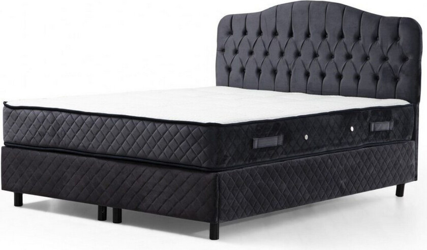 Subash Komplett Sengepakke 160x200 cm - Antrasitt