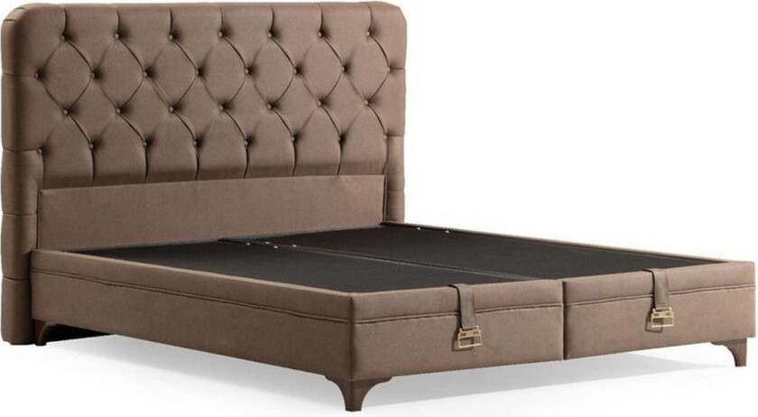 Subva Sengepakke Rammeseng 100x190 cm - Brun