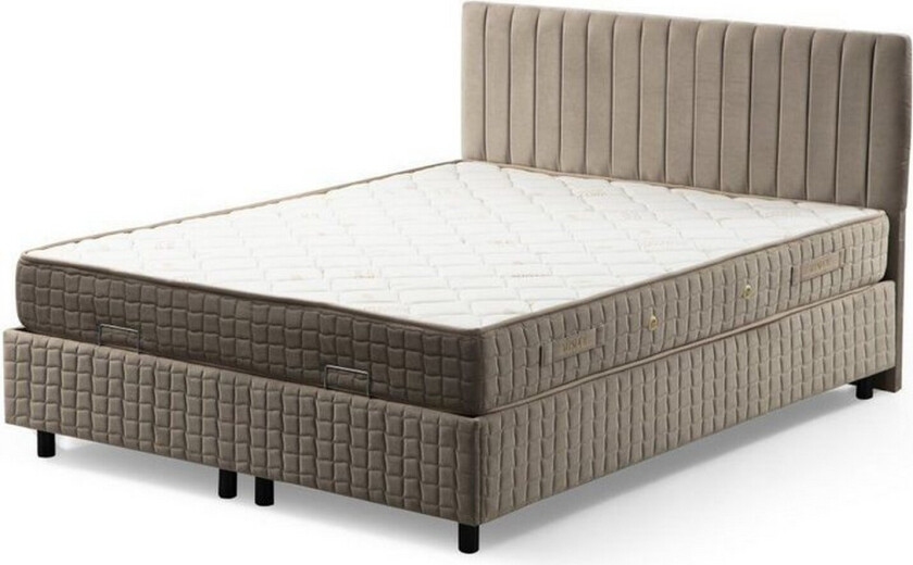 Lamal Seng Pakke Ramme Seng 90x190 cm - Brun