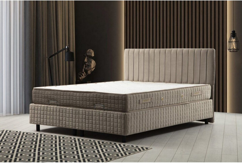 Lamal Seng Pakke Ramme Seng 120x200 cm - Brun