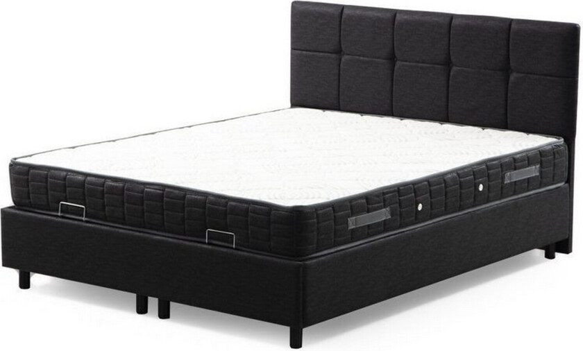 Lalmuni Sengepakke Ramme Seng 150x200 cm - Antrasitt