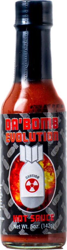 Da Bomb Evolution Hot Sauce - 142 ml