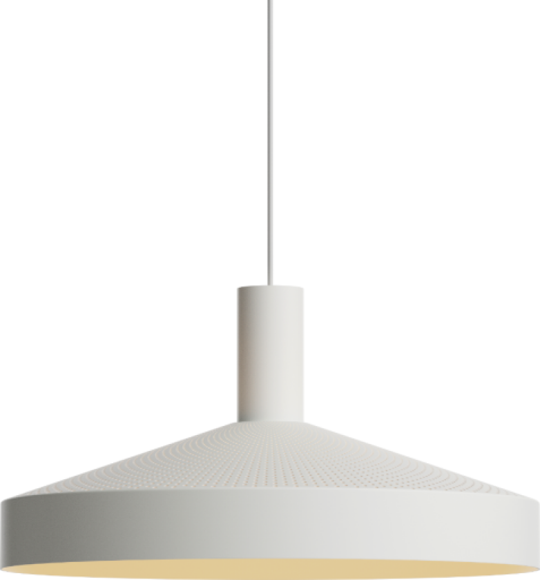 Dawn pendel, Ø40 cm, hvit